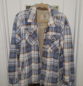 Plaid Jacket XL EUC Cozy Fall Cabin Barn Jacket